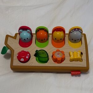 Vintage Fisher-Price Animal Surprise Pop Up Toy. New without Box